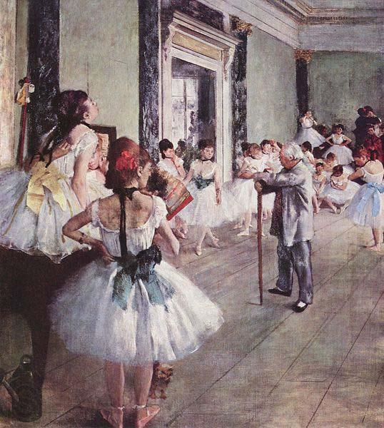 Edgar Degas The Dance Class Spain oil painting art
